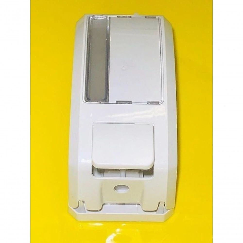 Saboneteira Dispenser Elite ABS com Reservatório 1000ML para Sabonete Líquido Ou Álcool Gel Branco