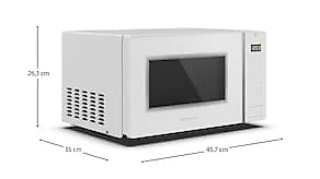 Micro-ondas Brastemp 23L BMS23AB com Multi Preparos e Descongelamento Perfeito Branco 110V