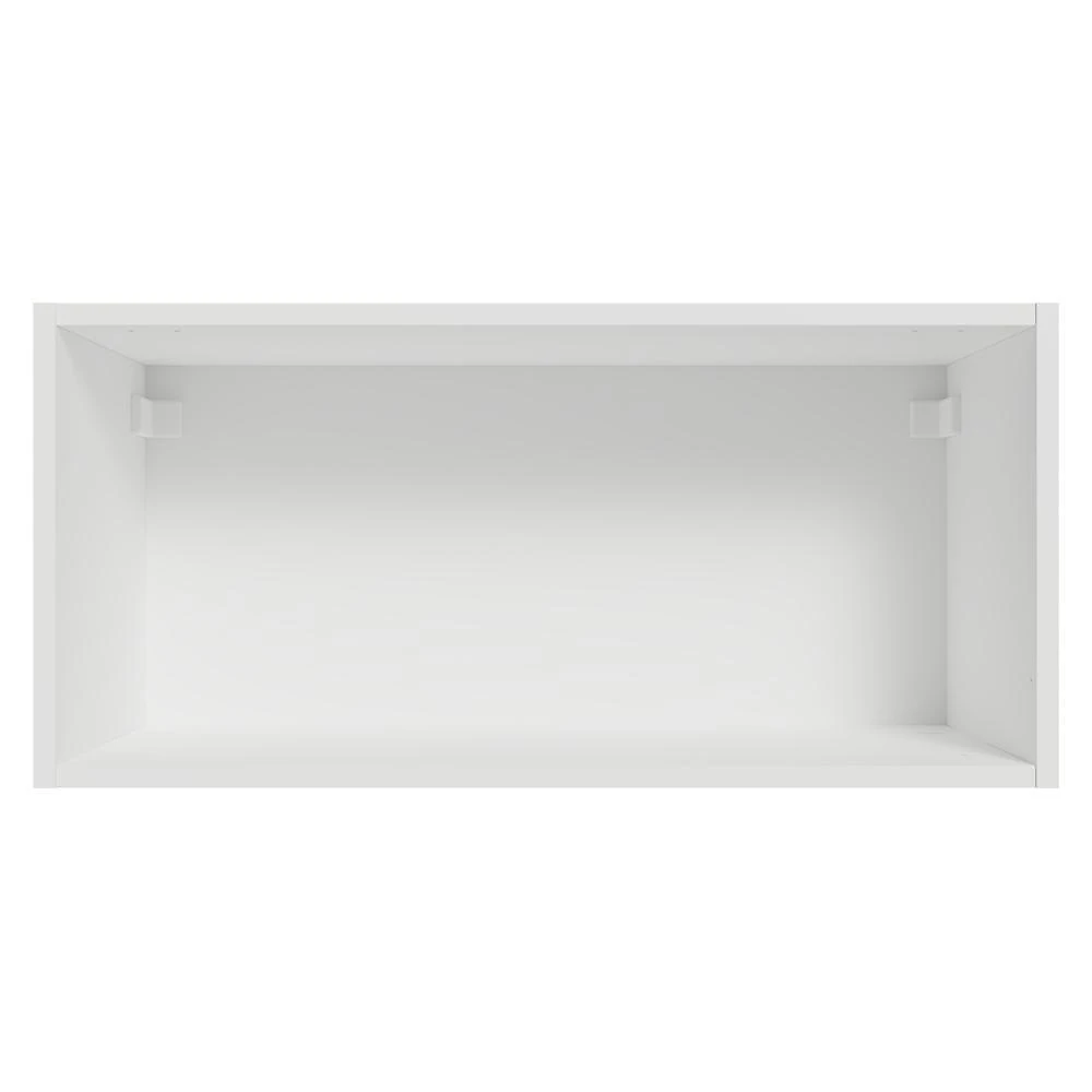 Armário aéreo 70 cm 1 porta basculante branco vik madesa