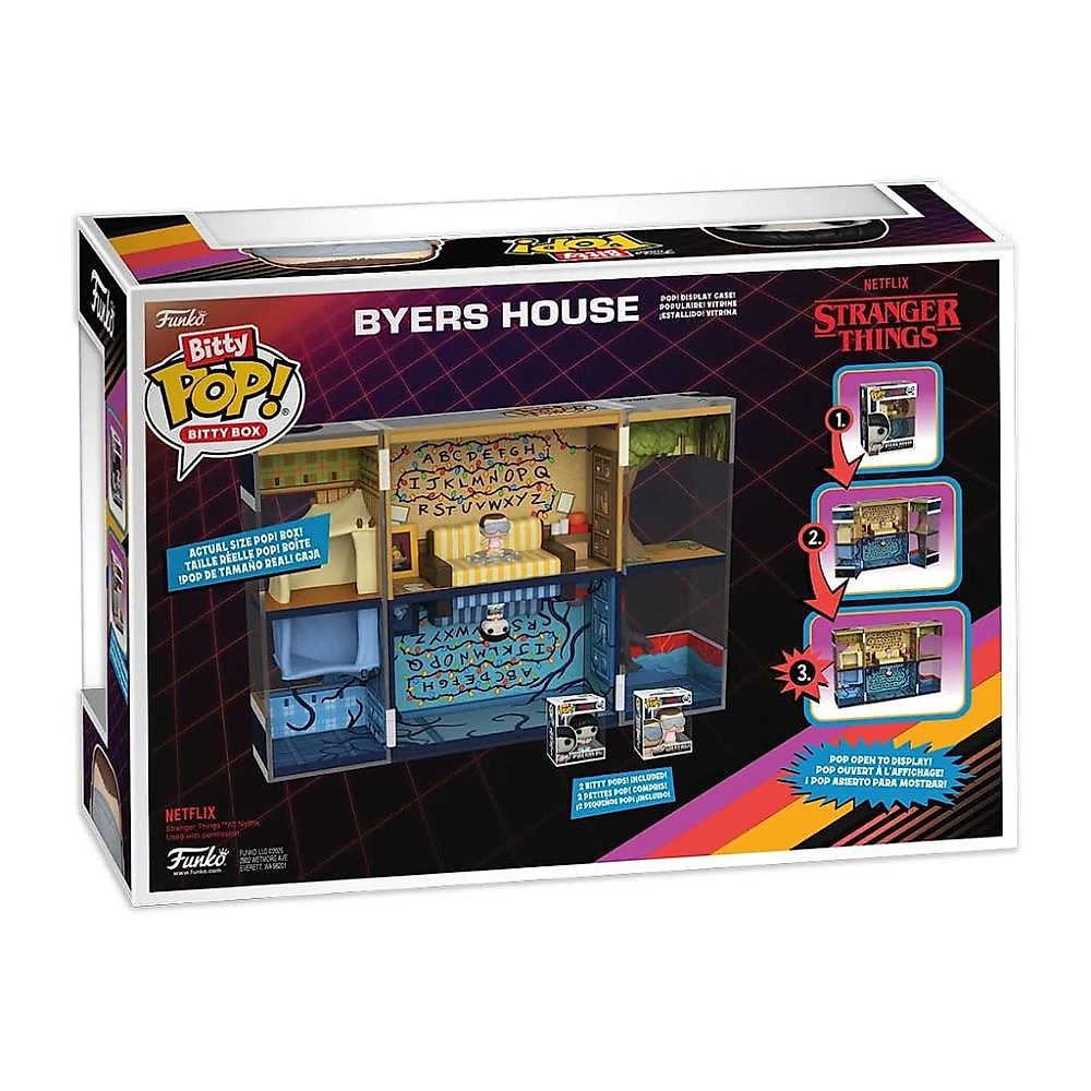 Funko Bitty Pop Box Stranger Things Byers House
