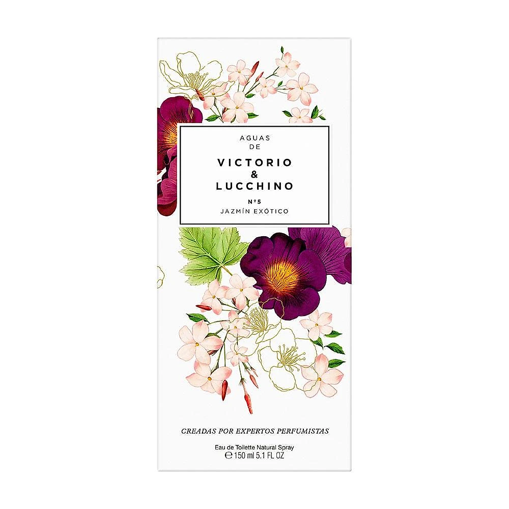 Perfume jazmín exótico nº5 victorio&lucchino feminino edt 150ml