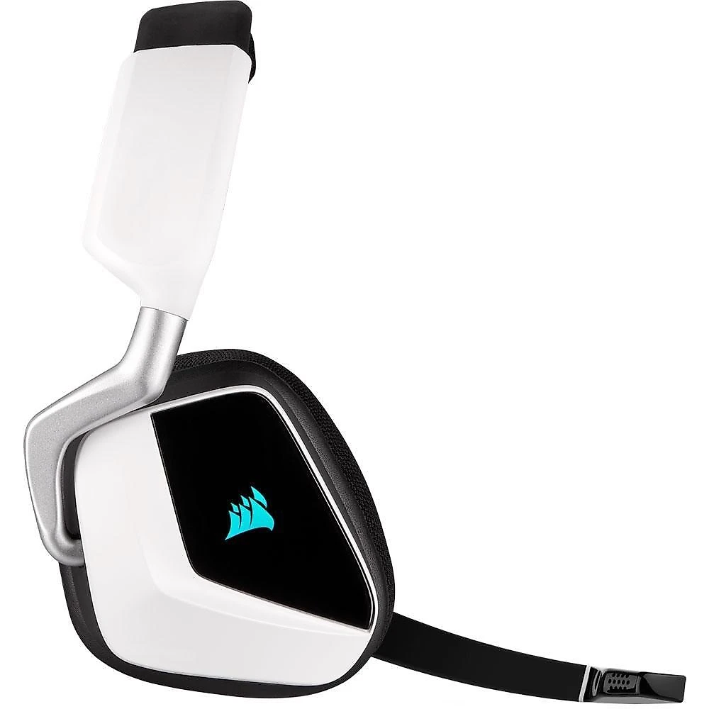 Headset Gamer Corsair Void Elite Wireless, RGB, 7.1 Surround, Drivers 50mm, Branco - CA-9011202-NA