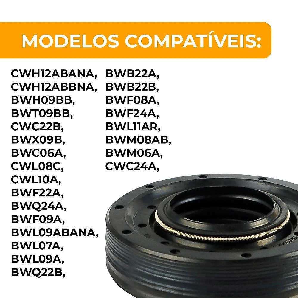Retentor Do Tanque Lavadora Brastemp 9 A 15kg W10751509 326034407