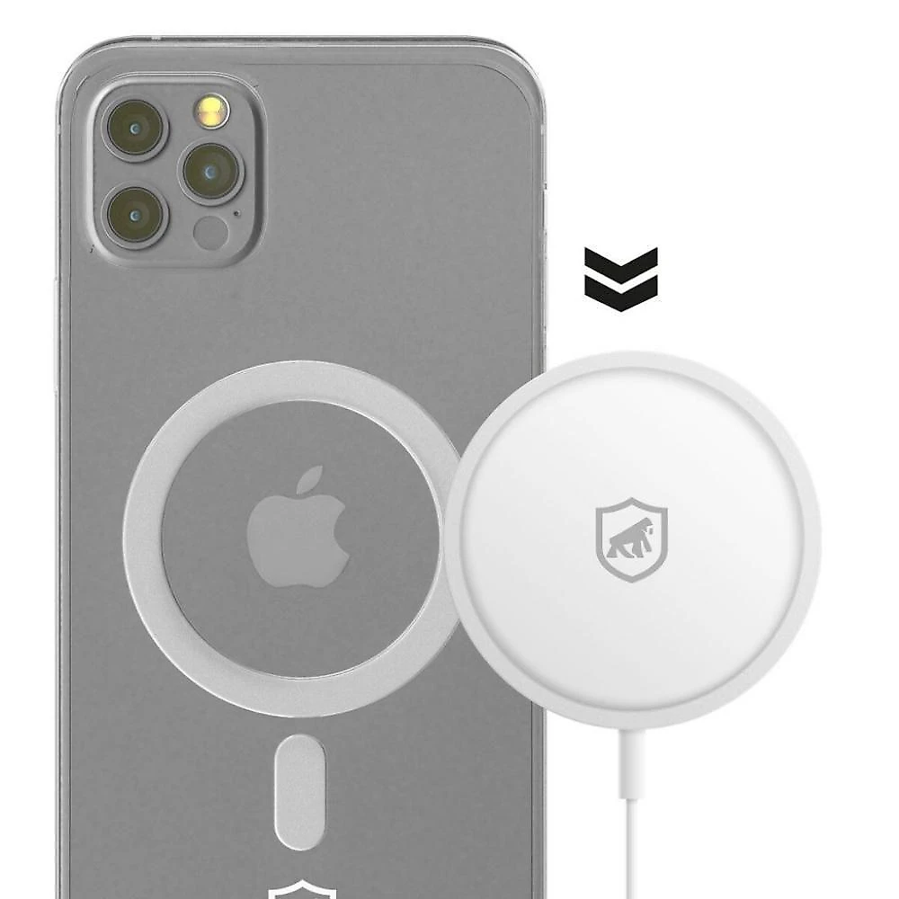 Kit Magsafe - Carregador E Capa Case Capinha Para Iphone 12 Pro - Gshield