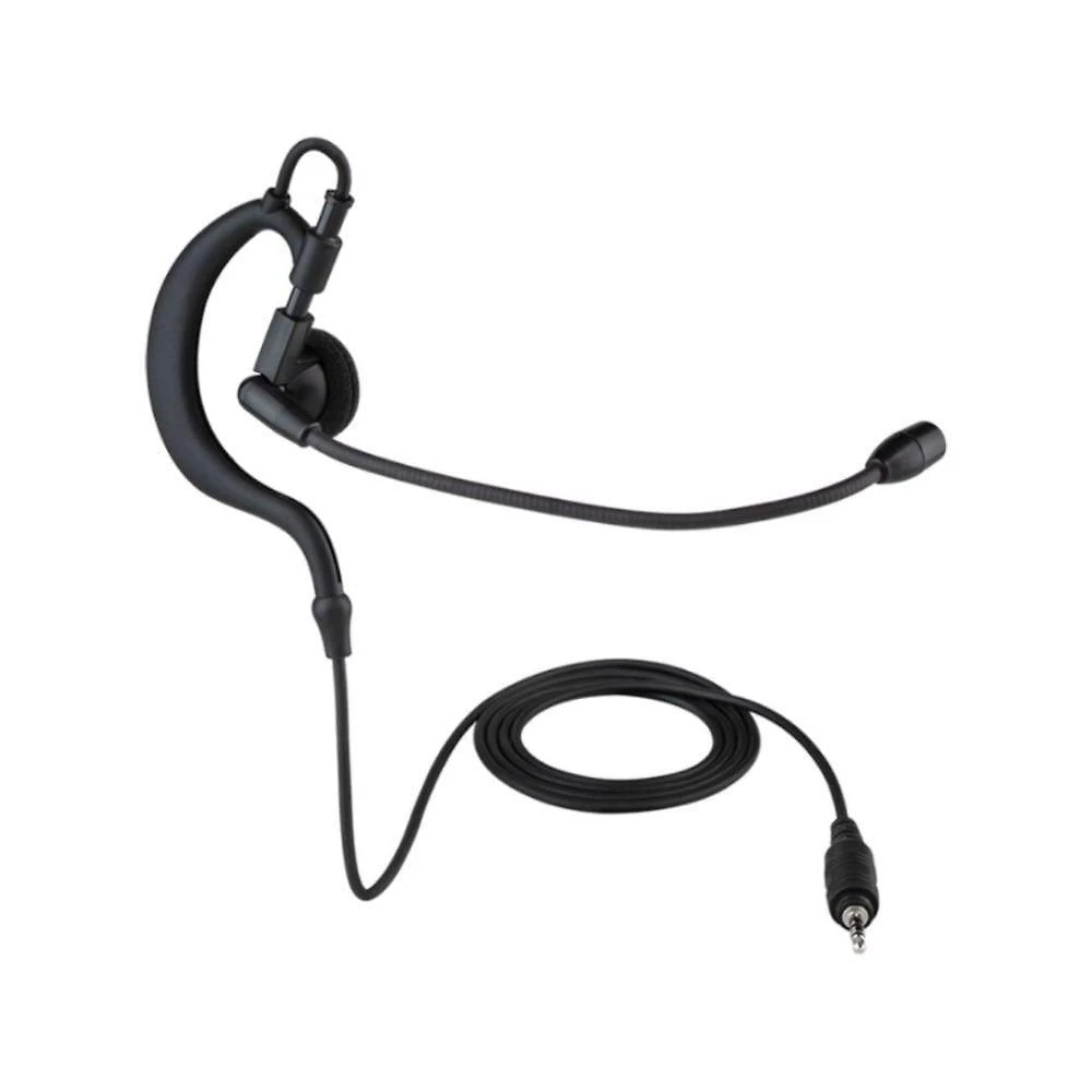 Fone de Ouvido para Radio Intelbras HC 20 PT Encaixe Tipo C Microfone Direcionavel Preto 1 Fone