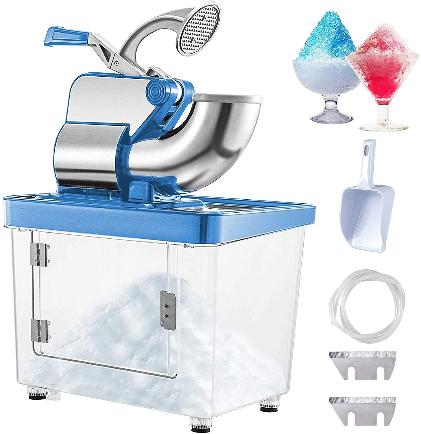VEVOR Máquina de Raspadinha Profissional Produz 199 kgH