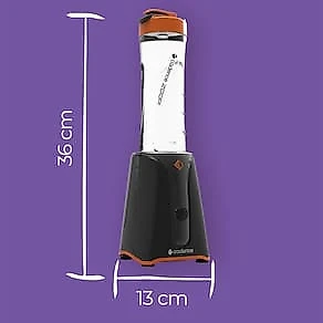 Blender Cadence Zoo Contrast BLD701 600W 2 Jarras BPA Free Desmontável 110V