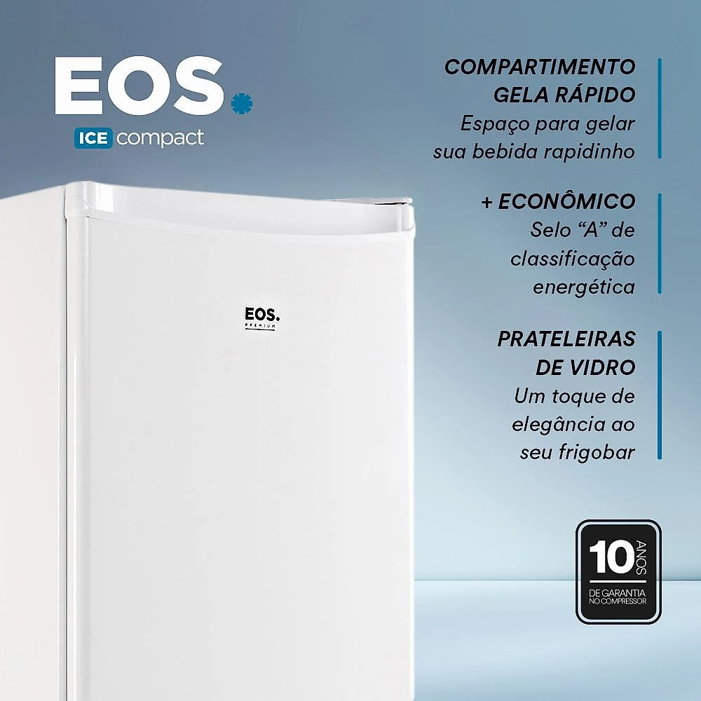 Frigobar EOS Ice Compact 71L Branco EFB81 110V
