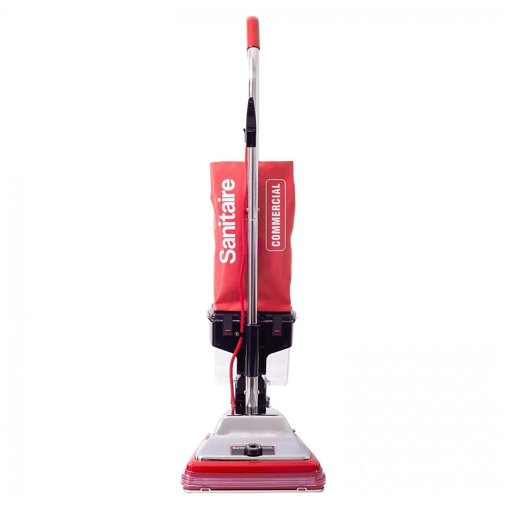 Aspirador de Pó Profissional com Fio, 110V, Sanitaire SC887E SC887, Vermelho e Branco