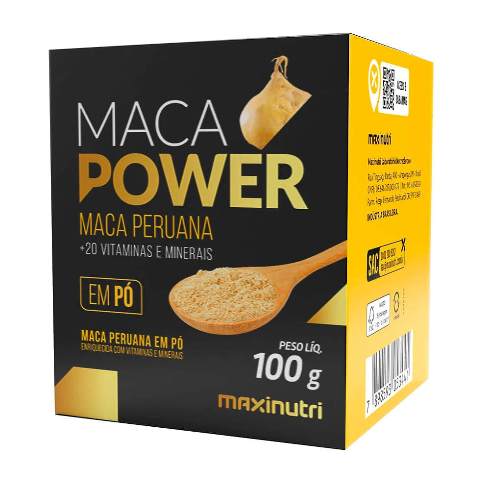 Maca Power Maxinutri Maca Peruana em Pó 100g
