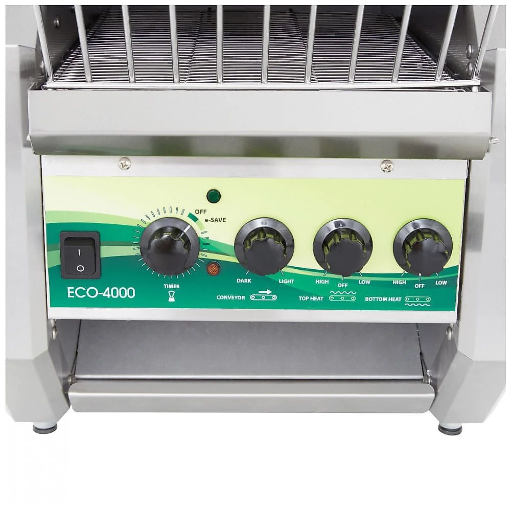 Torradeira de Esteira APW Wyott 3TE4350L120 com Abertura e Controles Analógicos 120V