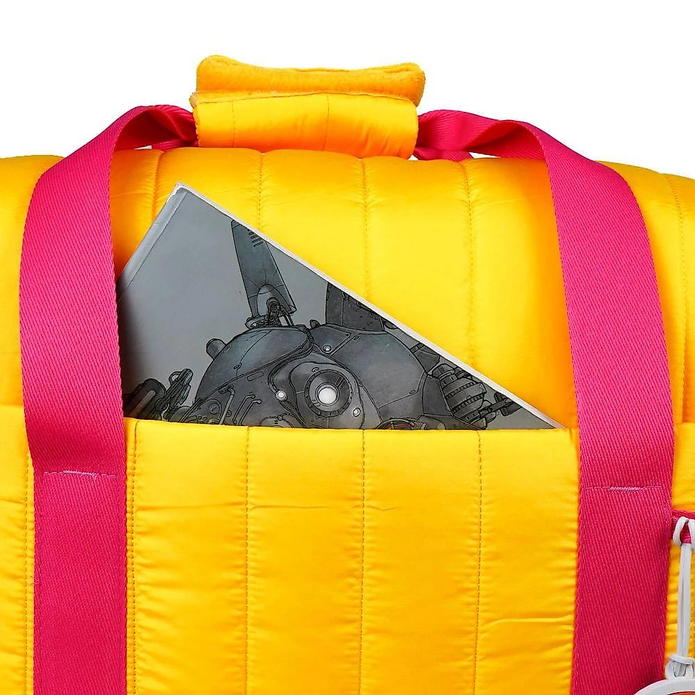 Bolsa de viagem média puff oficial bbb 26 bagaggio amarela amarelo - m