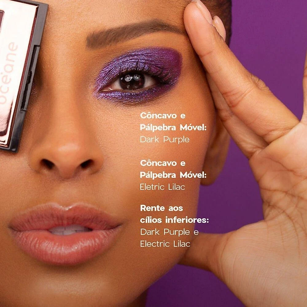 Paleta De Sombras 4 Eyeshadow Palette Power Glow Océane Edition 4,5g