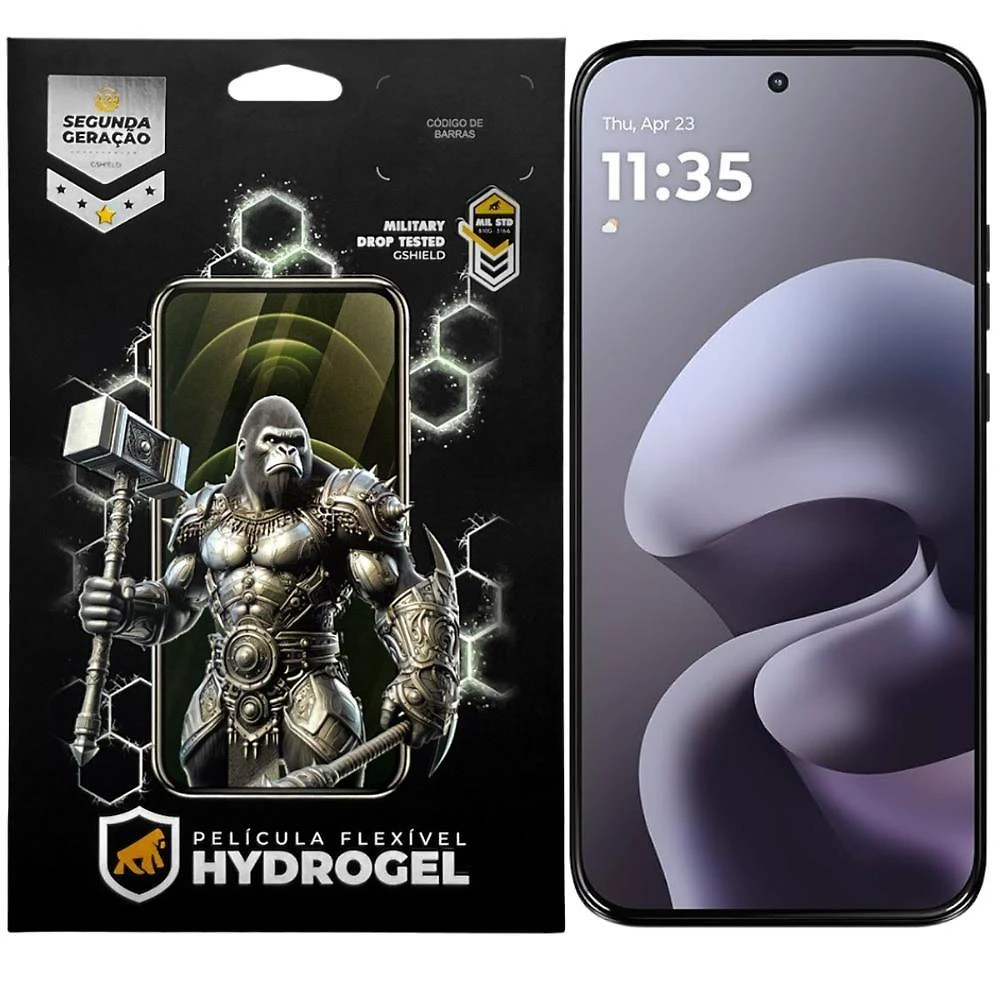 Película Hydrogel Hd Gshield para Motorola Moto G67 5G com Proteção da Tela e Alta Transparência 1