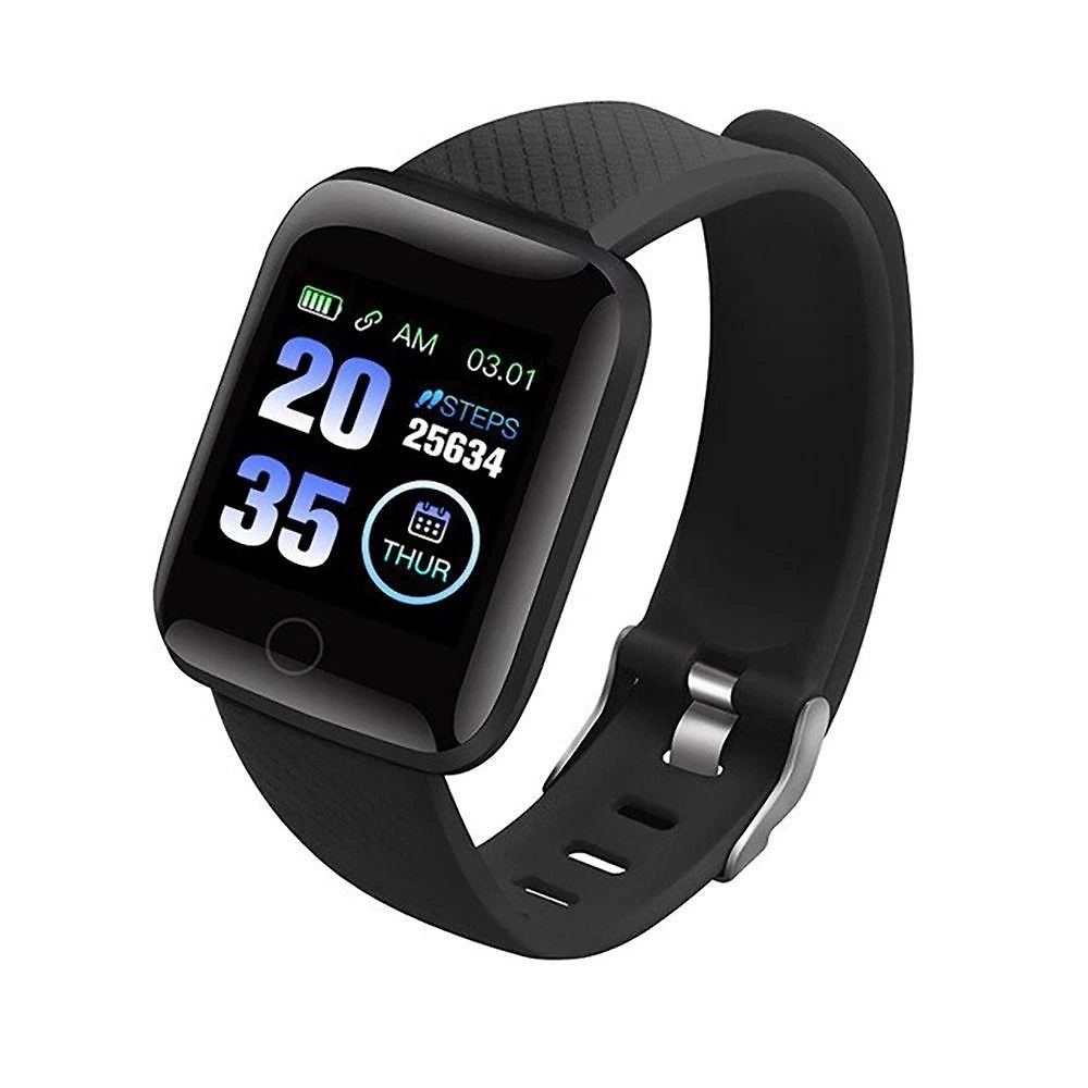 Relógio D13 Smartwatch Android Notificações Bluetooth Preto - Smart Bracelet