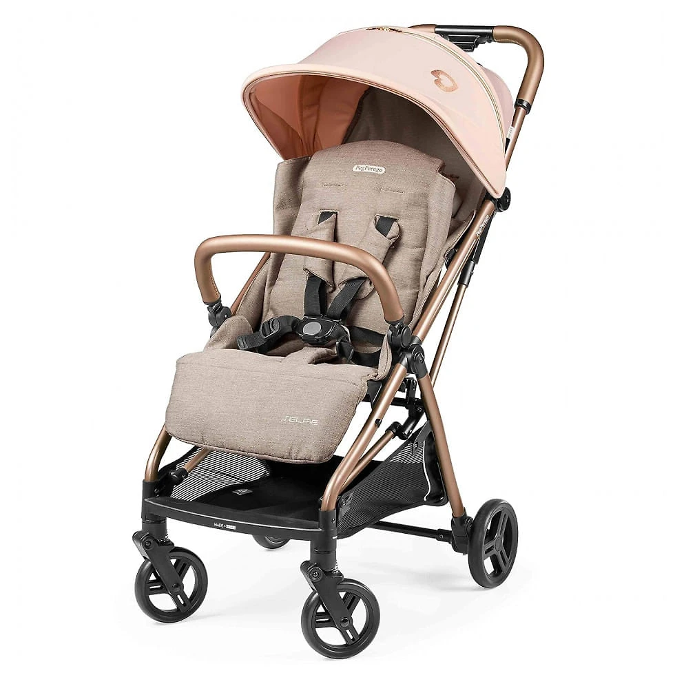 Carrinho de Bebê para Passeio Auto Dobrável, Peg Perego Viaggio, Verde