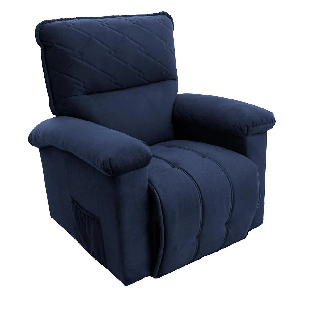 Miniatura Poltrona Retrátil Reclinável 1 Lugar Gavea Hellen Estofados Azul