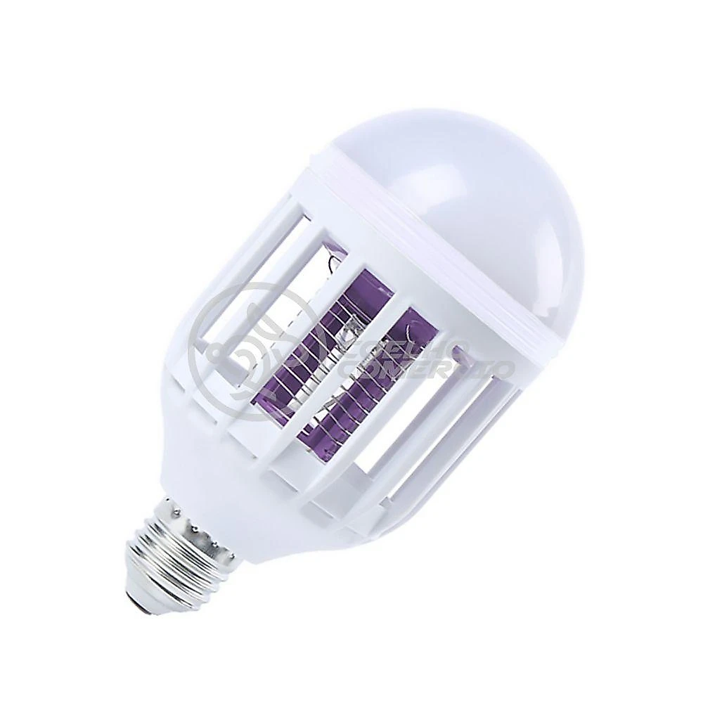 Lâmpada LED Mata Insetos Lâmpada Luz Led Branco 15W Atrai Mosquitos Luz Ultravioleta Branco Smart webcontinental-789682031358