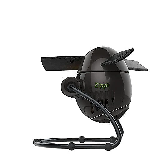 Vornado Ventilador Dobrável Zipper Silencioso Preto