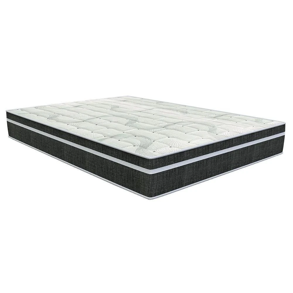 Colchão Viúva Molas Bonnel Venezia Black Euro Pillow (128x188x24) - Orthoflex