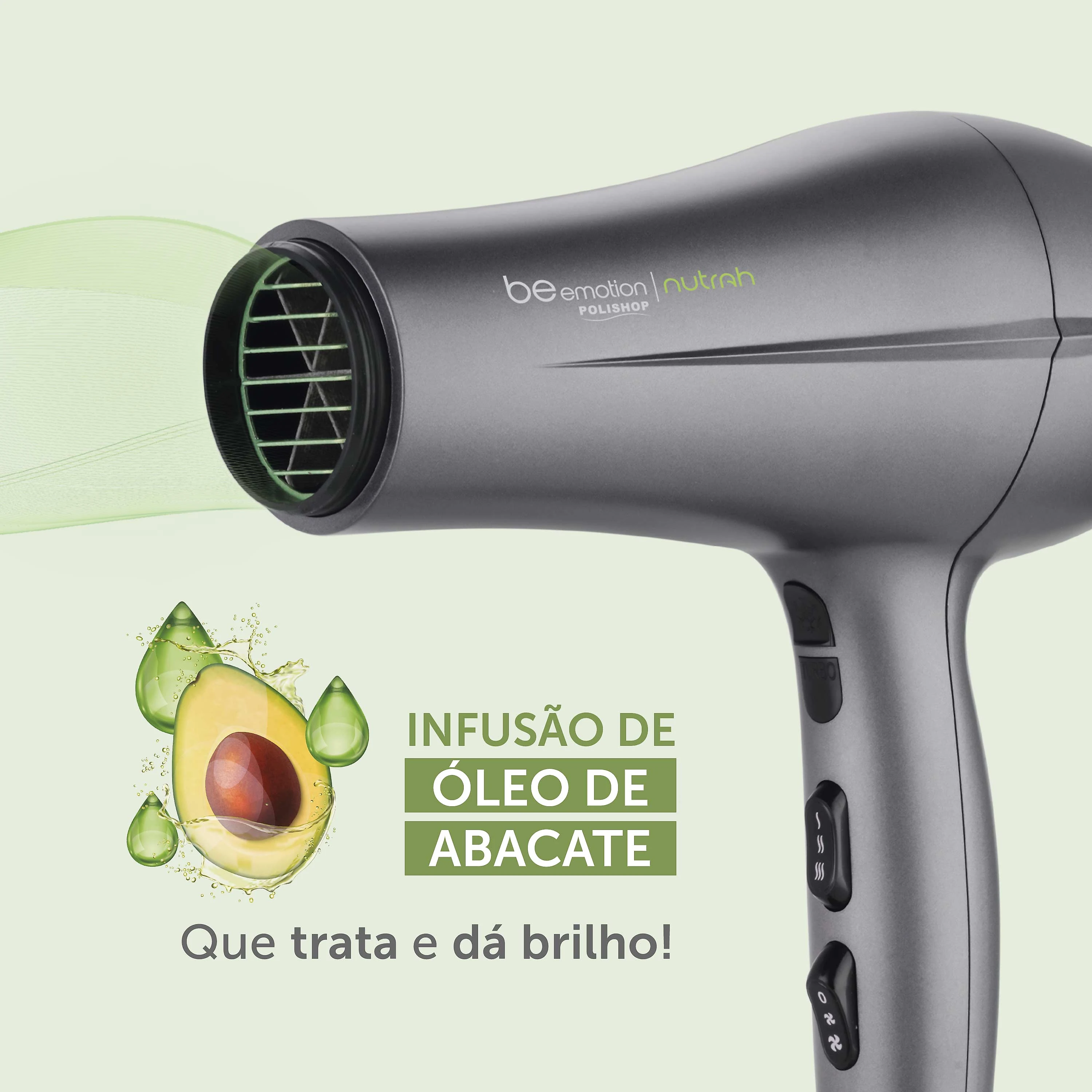 Secador Nutrah be emotion | Bivolt