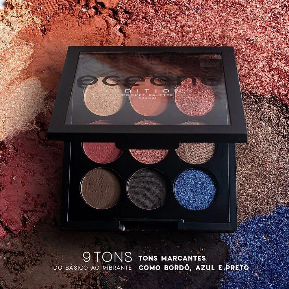 Paleta De Sombras - Pocket Palette Casual Océane Edition 7,2g