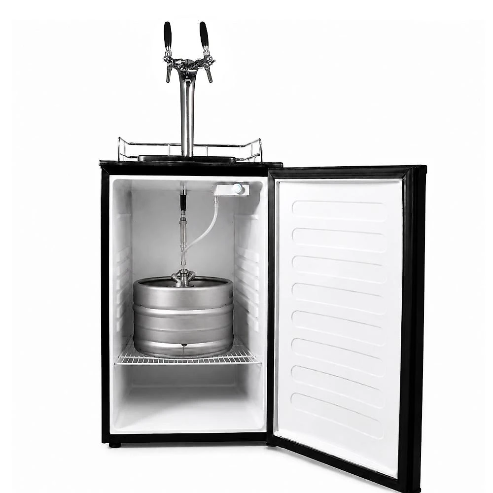 Chopeira e Cervejeira EOS Kegerator 172 Litros 2 Torneiras com Compressor Inox ECK220P 110V