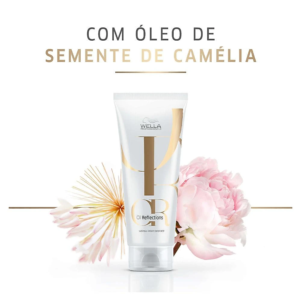 Wella professionals oil reflections - condicionador 200ml