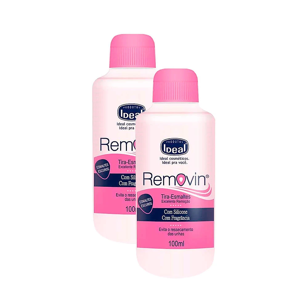 Kit 2 Removin tira Esmalte Ideal 100ml