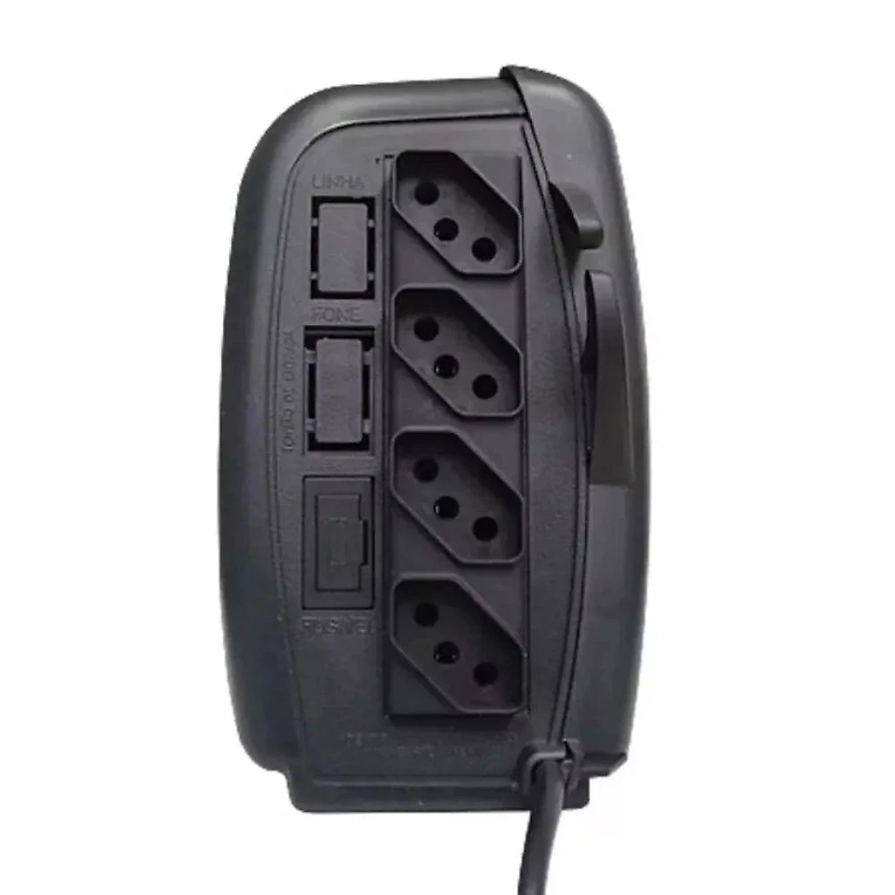 Estabilizador SDW 300 300VA M1s 60Hz 110V Preto Ragtech 4 Tomadas Proteção Surtos