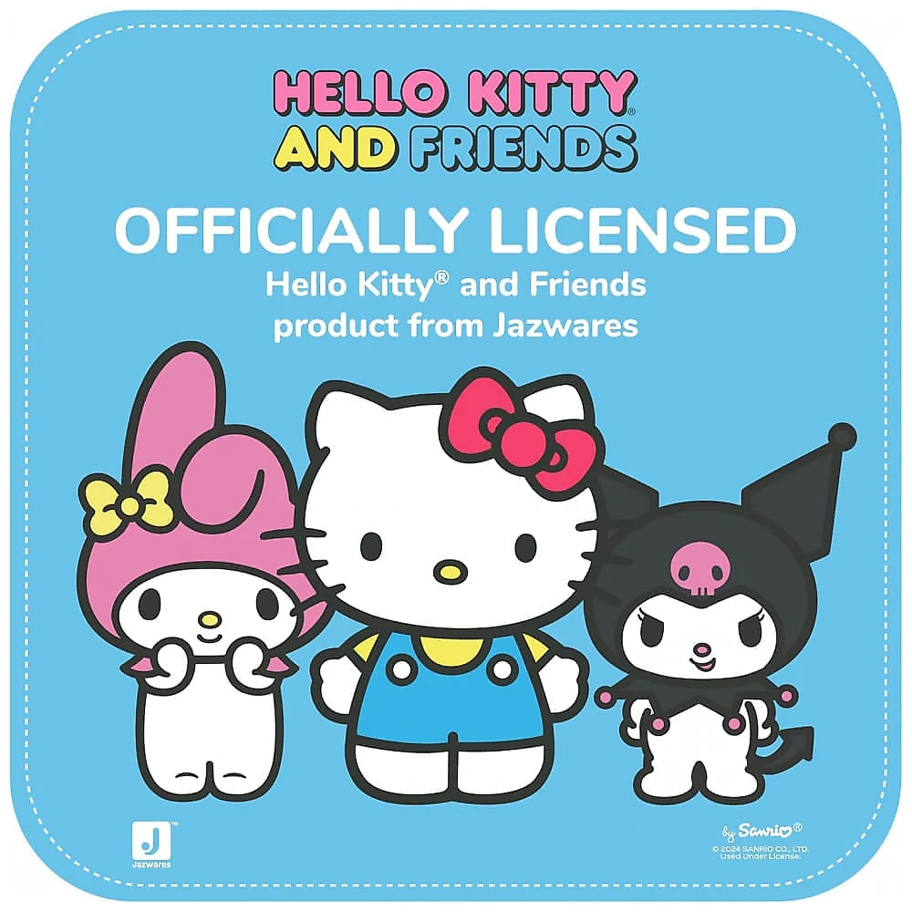 Máquina de Garra Hello Kitty Jazwares Rosa e Branca 12” com 8 Mini Figuras Colecionáveis – Produto Oficial Sanrio