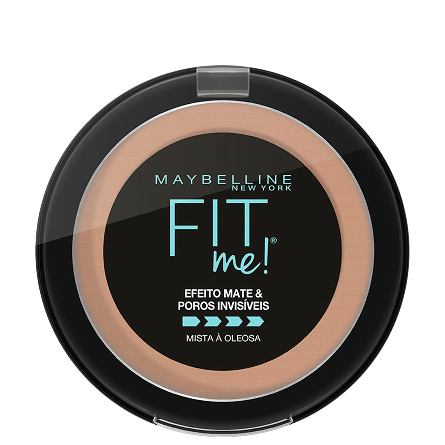 Miniatura Maybelline Fit Me! R05 Médio Rosado - Pó Compacto Matte 10g