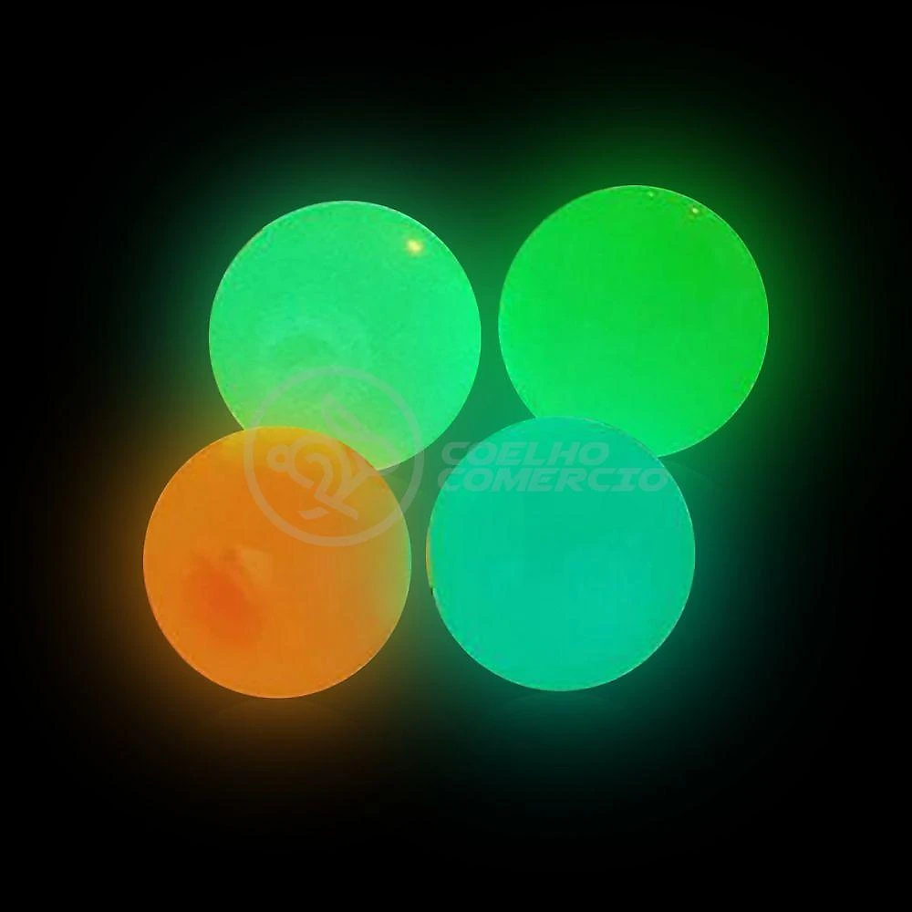 Fidget Toy Bolinha Globble Anti Stress Fluorecente