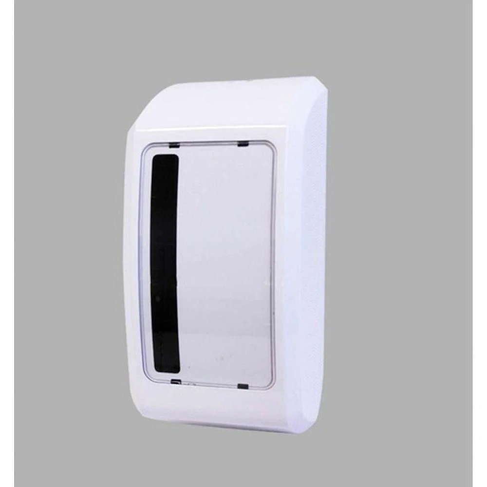 Dispenser N20 para Papel Intercalado ABS Elite Kai Multiuso Banheiro Branco JSN