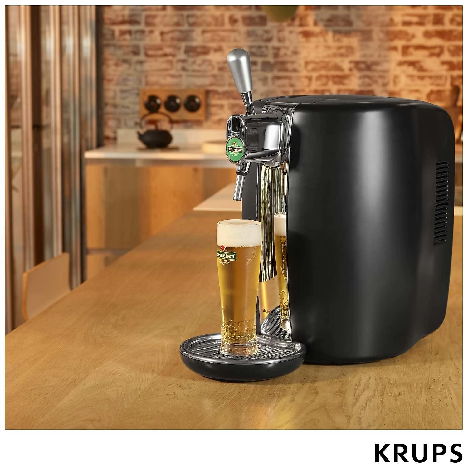 Chopeira Beertender Krups Heineken com Capacidade de 5 Litros Preta - B101_CHOP 110