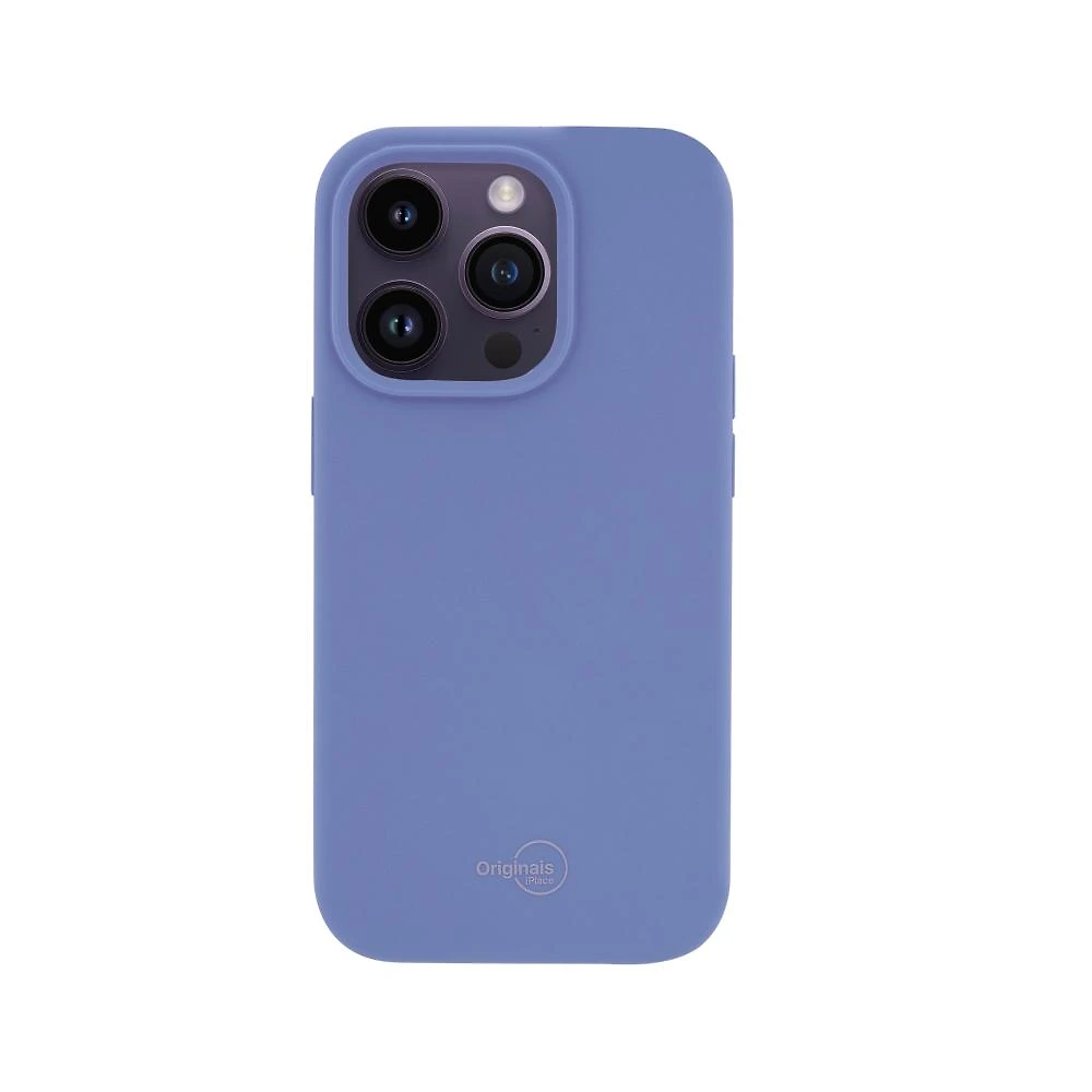 Capa iPhone 14 Pro iPlace, Beagá, Originais iPlace, Silicone Azul Cielo