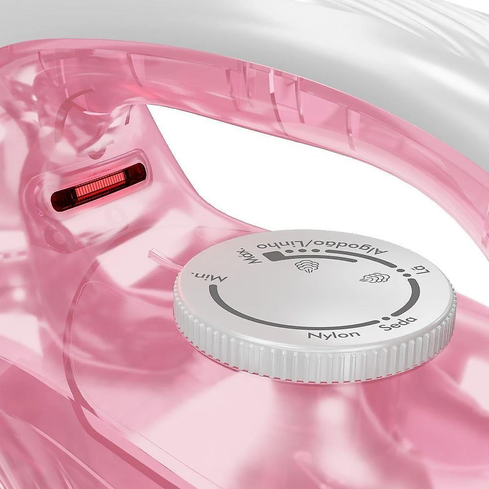 Ferro De Passar A Vapor Britânia Rosa Vapor Extra BFVE01A 110V