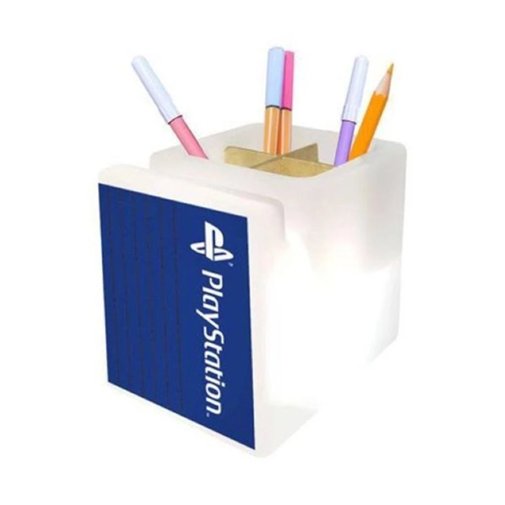 Organizador De Mesa Iluminado Playstation Fun