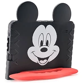 Tablet Infantil Multi Mickey NB413 7” Android 13 Quad-Core 64GB Preto/Vermelho