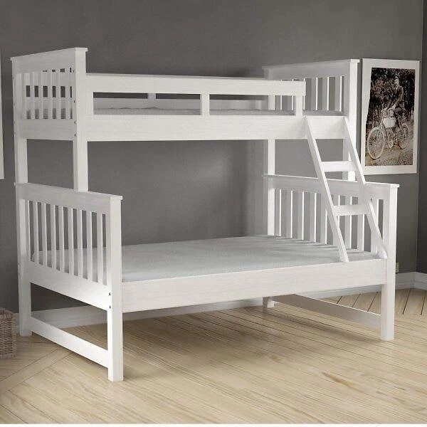 Beliche Com Cama De Casal 100% Madeira Maciça