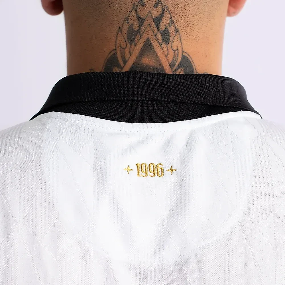 Camiseta Masculina CAP Retrô 1996 Branca TAM 2G
