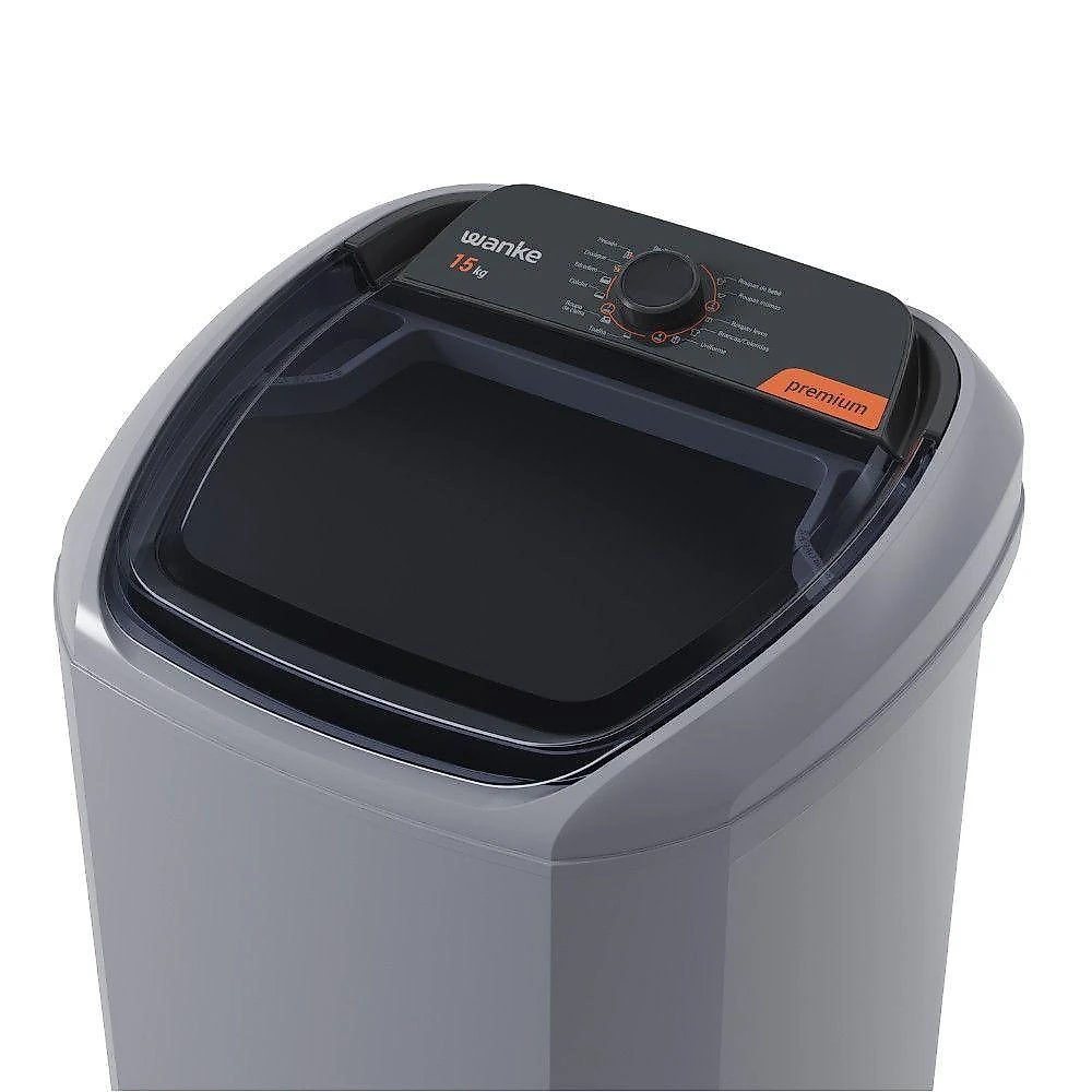 Tanquinhos Wanke Premium LWBE150T3 Semiautomática 15kg Silver 220V