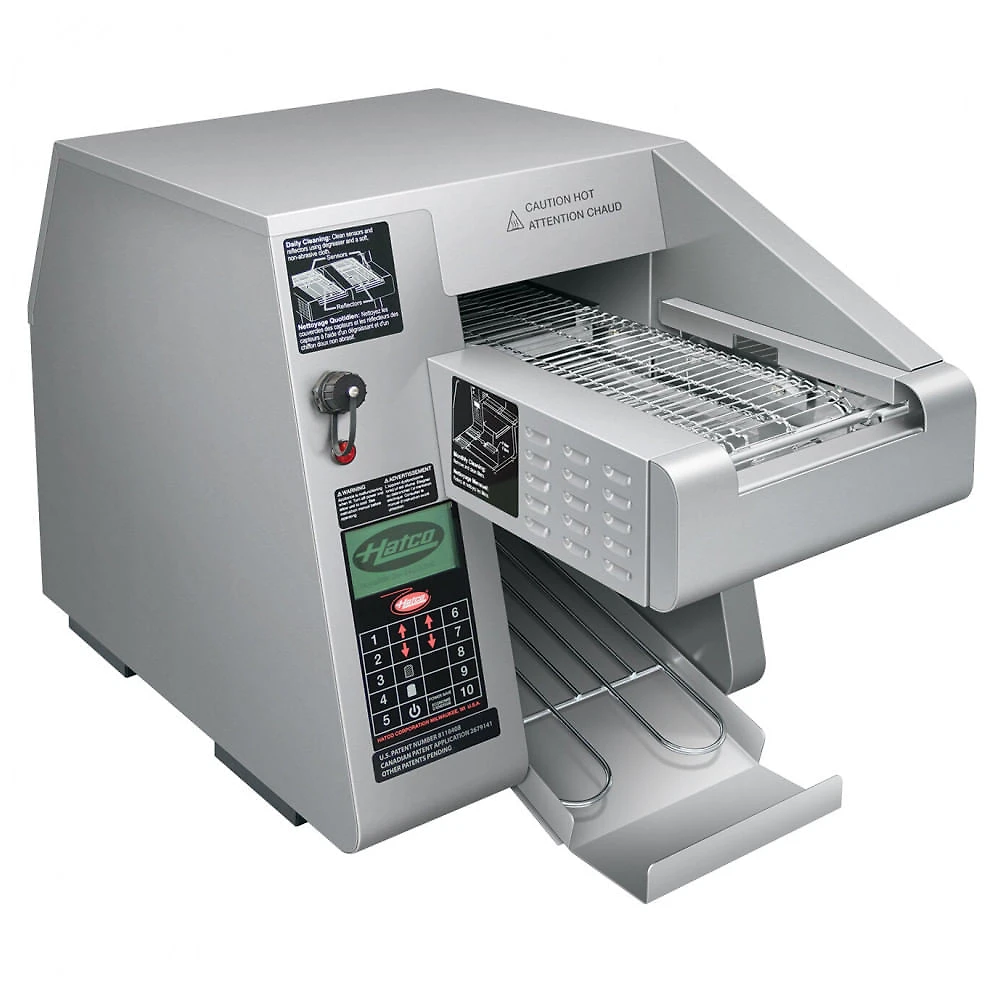 Torradeira de Esteira Estreita Hatco ITQ8751C Intelligent ToastQwik com 2 Aberturas e Controles Digitais 208V, 2700W