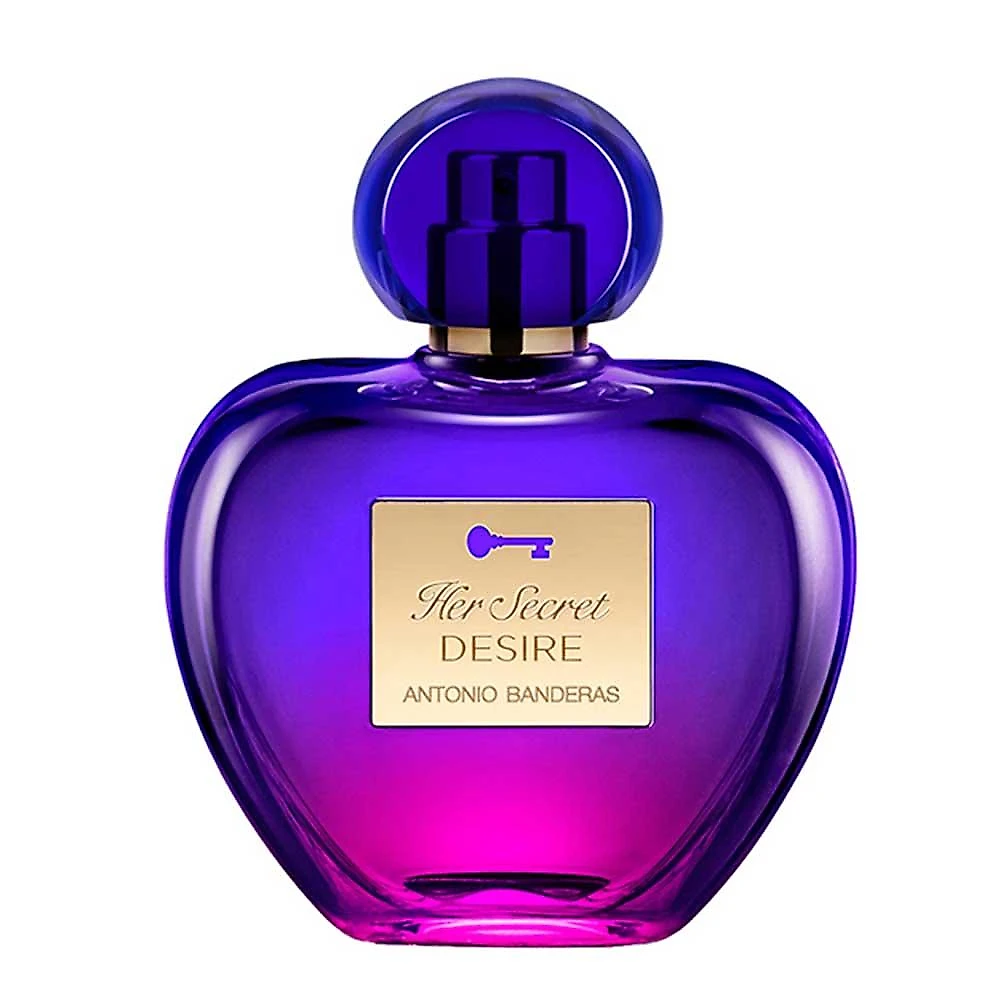 Her secret desire banderas perfume feminino - eau de toilette 80ml