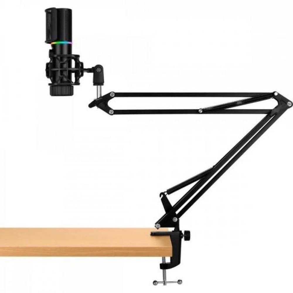 Microfone Gamer Streamplify Mic Arm USB 2.0 Tipo a RGB Preto