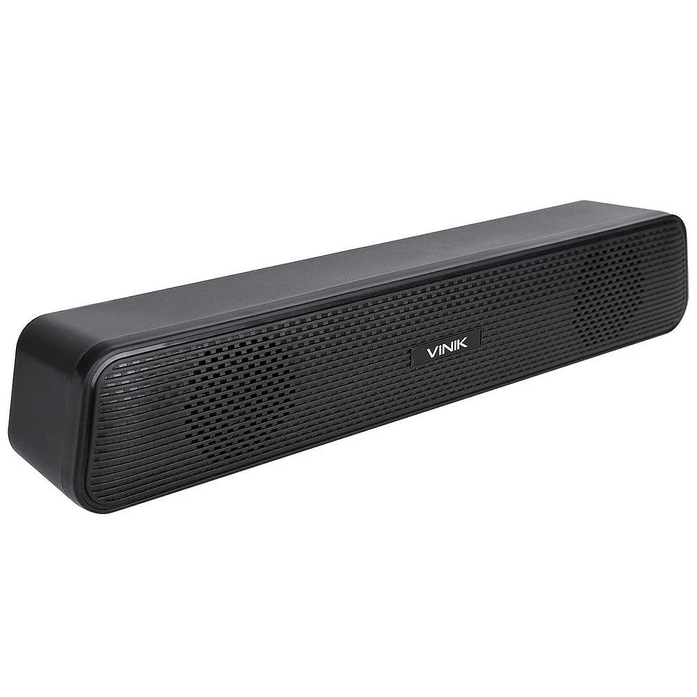 Caixa de Som Soundbar Vinik Dynamic 2.0 6W VSPKSBDYK6W Usb e Conector 3,5mm
