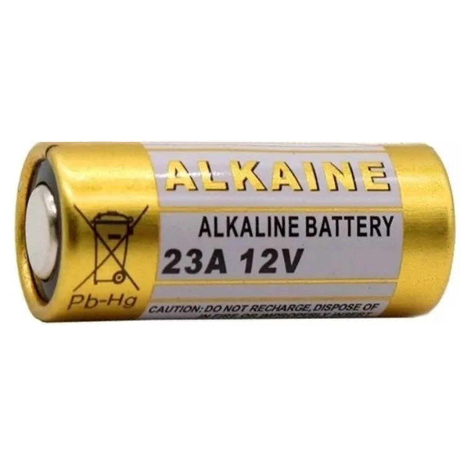 Miniatura Bateria Alcalina 23A 12V Durável E Econômica Campainha