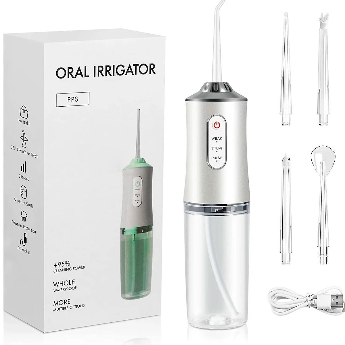 Irrigador Oral Mornwell 2 Bicos Limpeza Profunda