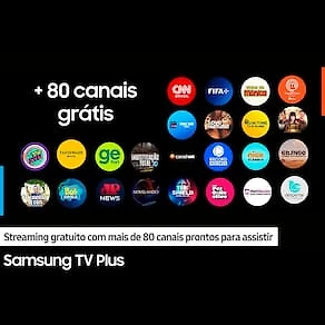 Miniatura Smart TV 50" 4K Ultra HD Samsung 50DU7700 com processador Crystal 4K, Gaming Hub, AI Energy Mode, Alexa built-in, Wi-Fi, Bluetooth, USB e HDMI
