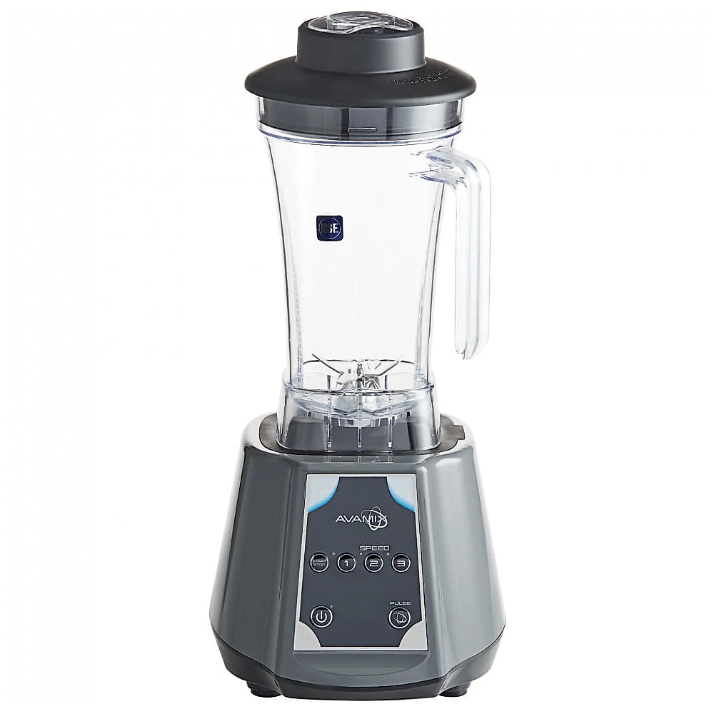 Miniatura Liquidificador Industrial AvaMix BL2K64 2 hp com Controle de Teclado, Velocidade Ajustável e Recipiente de 1,89 Litros em Tritan 110V